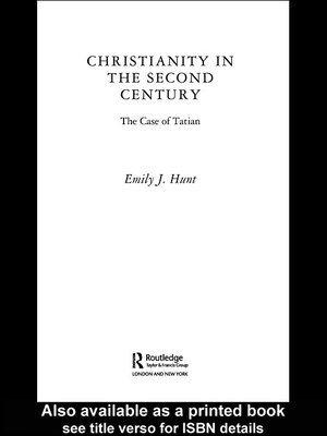 cover image of Christianity in the Second Century